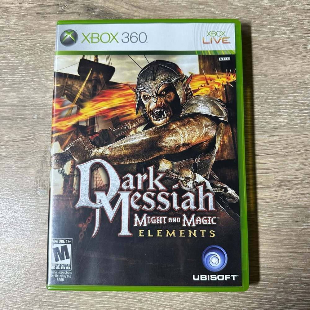 Xbox 360 Dark Messiah: Might and Magic Elements Game CIB w/ Original Manual+Case